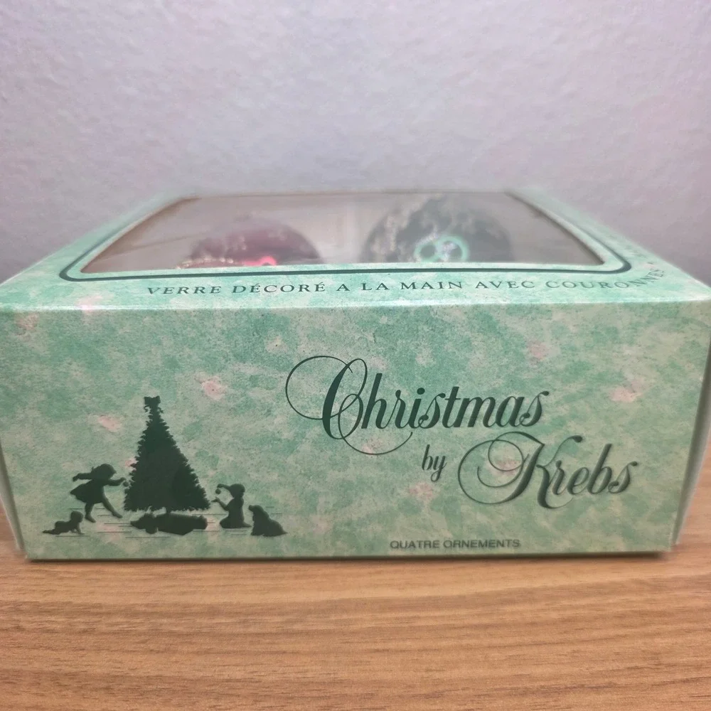 Christmas by Krebs set ornaments